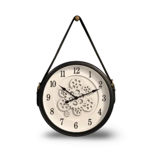 Belt Wheel Wall Clock