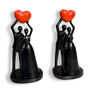 Abstract couple art