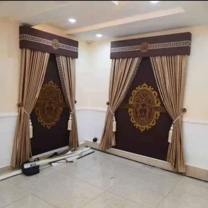 Exotic Brown Curtain 5474