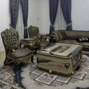 Sofa & Center Table 8628